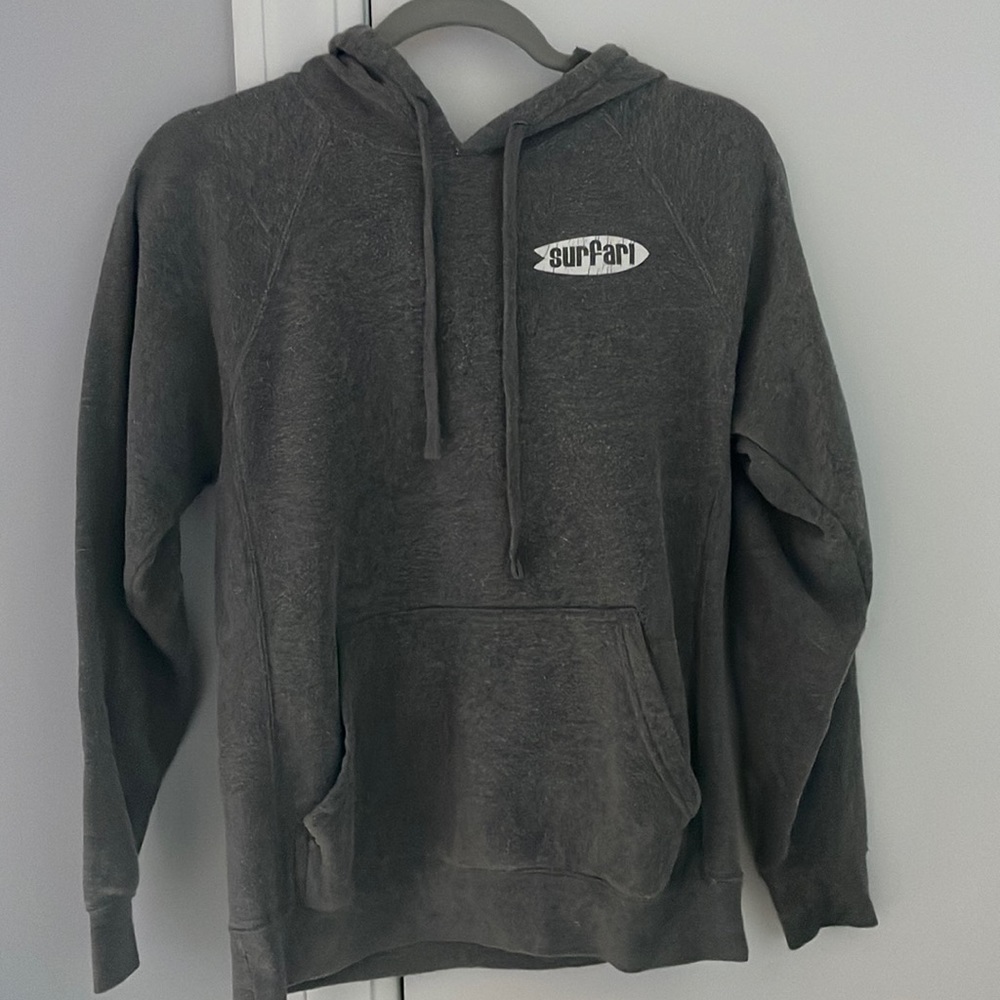 SURFARI grey hoodie